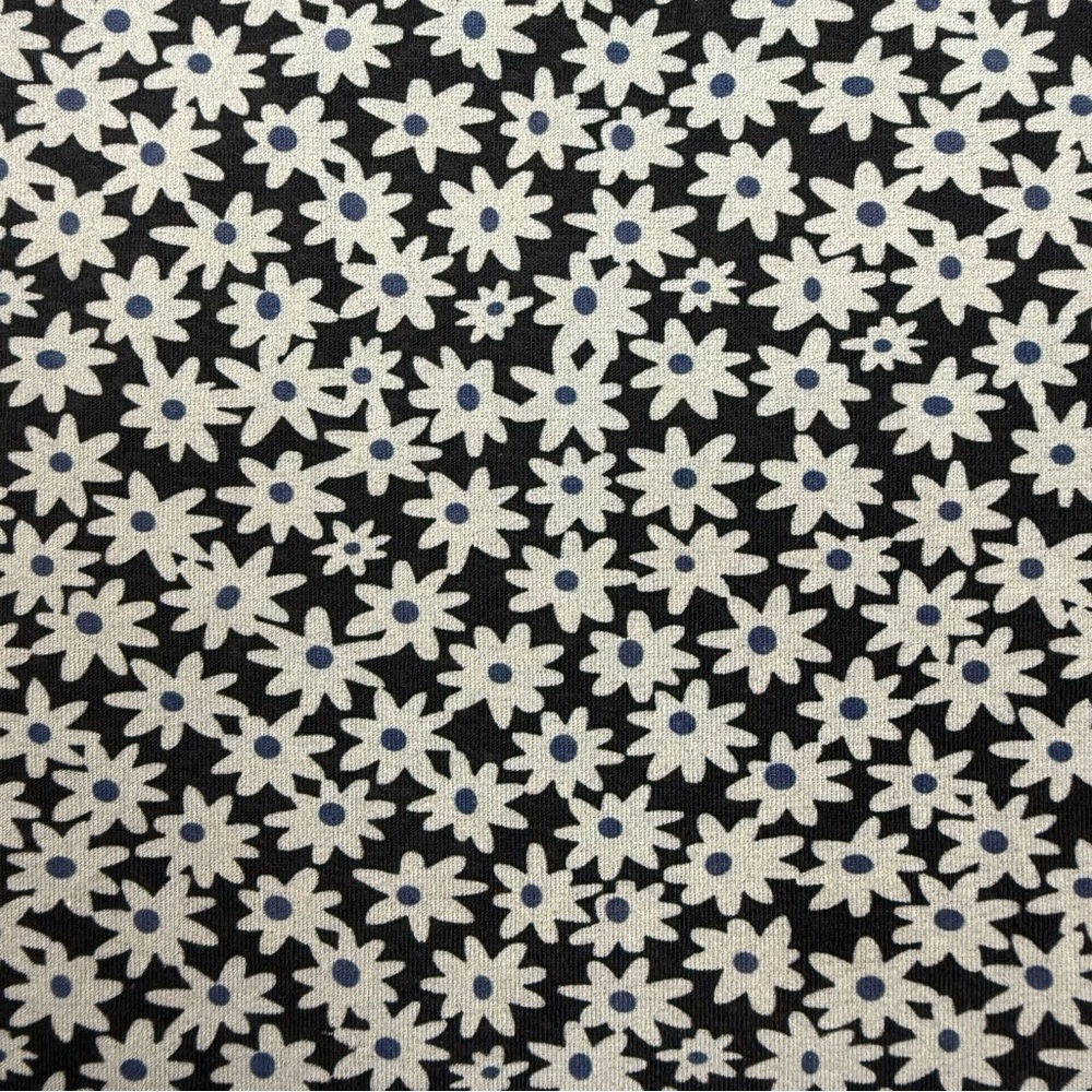 UNIF Corin Ditsy Floral Mini Dress Black Grey - Picture 11 of 14